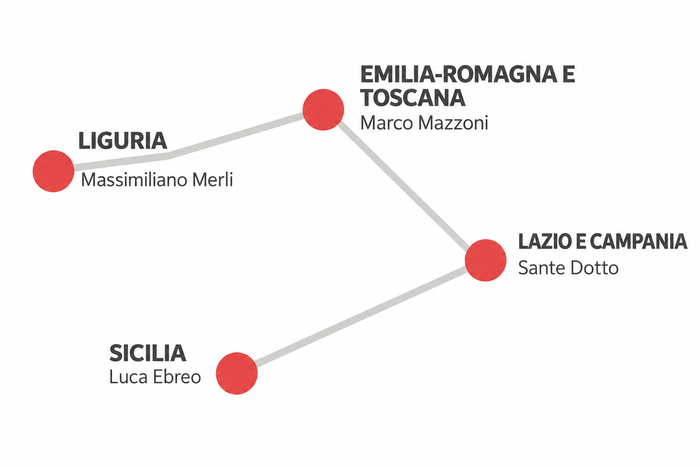 Mappa delle regioni interconnesse MWL (1)
